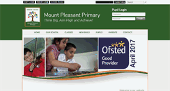 Desktop Screenshot of mountpleasantschool.co.uk